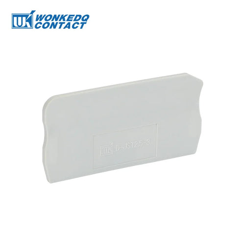 1Pc D-ST2.5-TW End Cover For PT2.5/ST2.5-TW ST/PT TWIN 3-Conductor Connector DIN Rail Terminal Block D-ST 2.5-TW Plastic Plate