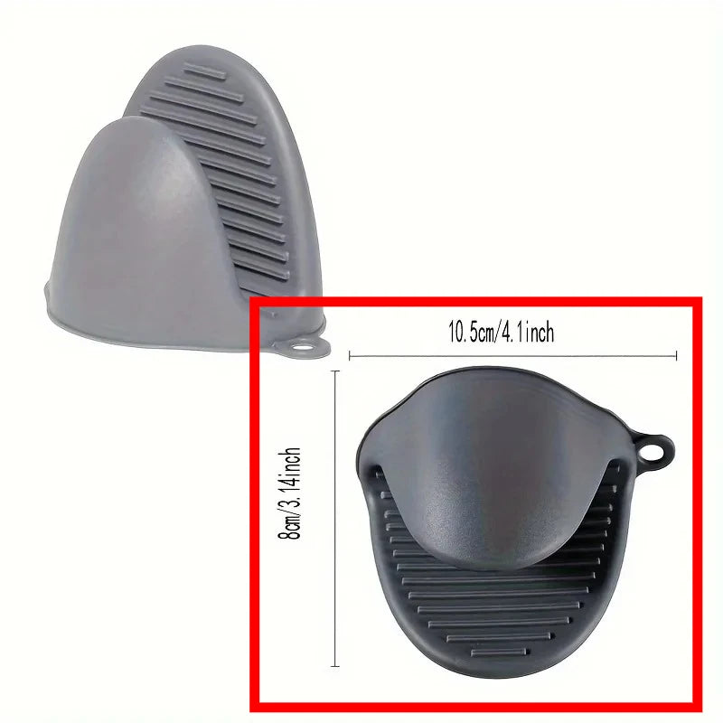 Silicone Oven Mitts Heat Resistant Non-Slip Pot Holders