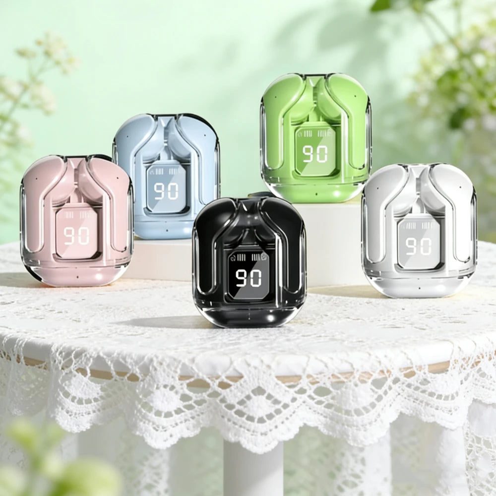 T2 Wireless Bluetooth Earbuds with LED Display Case