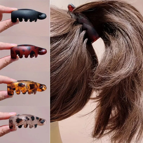 Elegant banana twist hair clips for women – set of 4 for updos and ponytails