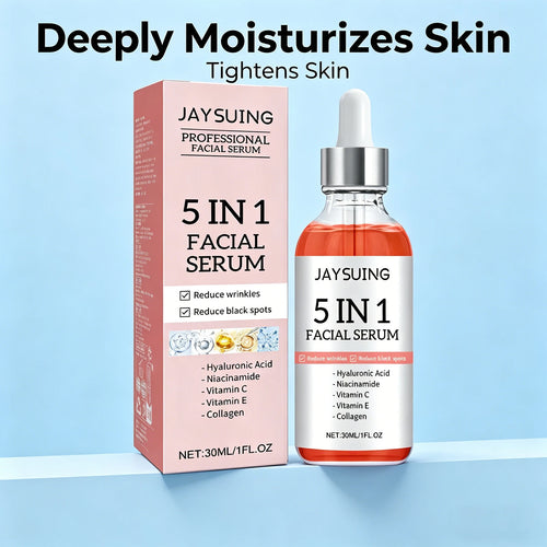 5-in-1 Brightening Facial Serum with Hyaluronic Acid 30ml
